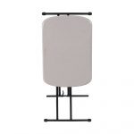 Table pliante rectangulaire LIFETIME 66x46cm - BLANC