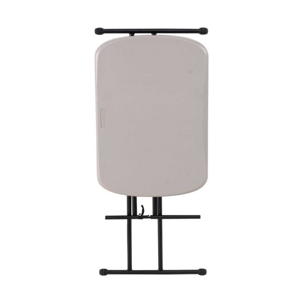 ajustable Table pliante rectangulaire LIFETIME 66x46cm - BLANC