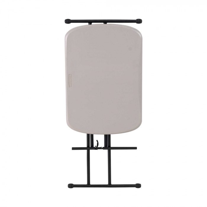 ajustable Table pliante rectangulaire LIFETIME 66x46cm - BLANC
