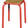 Tabouret H460 assise carrée