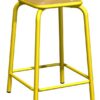 Tabouret H580 assise carrée