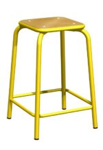Tabouret H580 assise carrée - Image 2