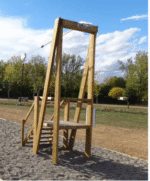 Tyrolienne en bois - Image 4