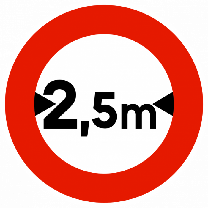 panneau-d-interdiction-limitation-de-largeur-b11 Panneau d'interdiction B11 - Limitation de largeur