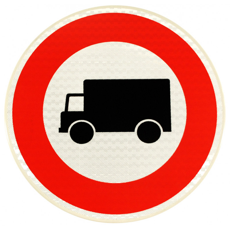 panneau-d-interdictionacces-interdit-aux-vehicules-de-transport-de-marchandises-b8 Panneau D'interdiction B8 - Accès Interdit Aux Véhicules De Transport De Marchandises