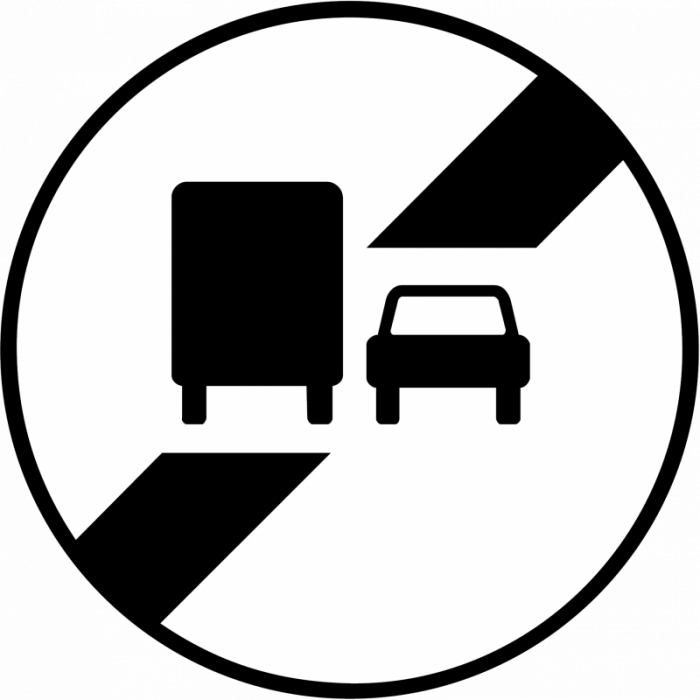 panneau-d-interdictionfin-d-interdiction-de-depasser-b34a Panneau d'interdiction B34a - Fin d'interdiction de dépasser