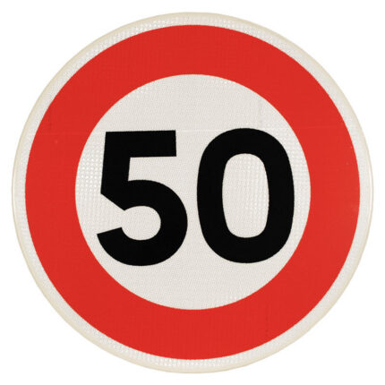 panneau-d-interdictionlimitation-de-vitesse-b14 Panneau d'interdiction B14 - Limitation de vitesse (personnalisable)