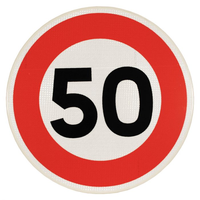 panneau-d-interdictionlimitation-de-vitesse-b14 Panneau d'interdiction B14 - Limitation de vitesse (personnalisable)