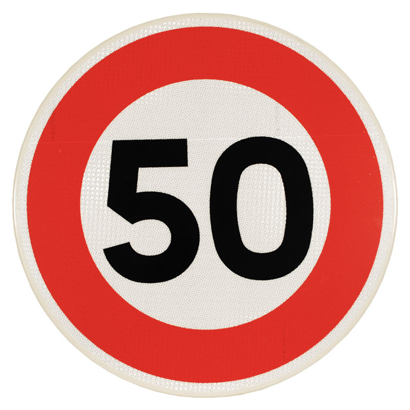 panneau-d-interdictionlimitation-de-vitesse-b14 Panneau d'interdiction B14 - Limitation de vitesse (personnalisable)