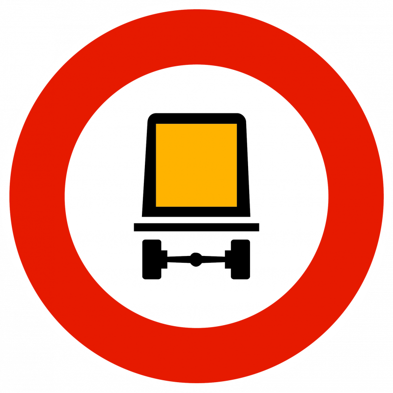 panneau-d-interdictionmatieres-dangereuses-b18c Panneau d'interdiction B18c - Accès interdit aux véhicules transportant des marchandise dangereuses