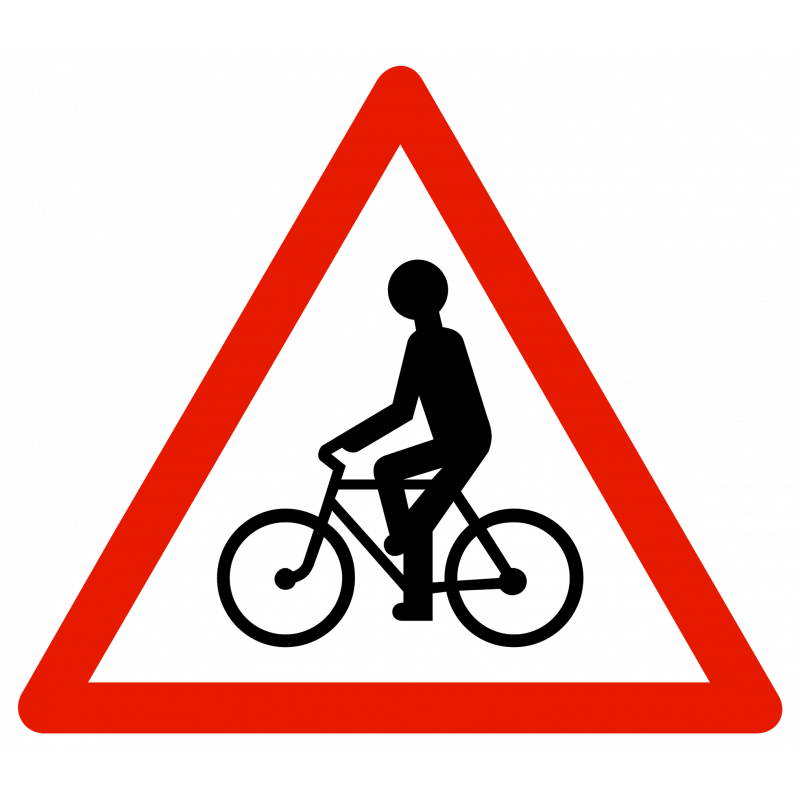 panneau-danger-debouche-de-cyclistes-a21 Panneau de danger A21 – Débouché de cyclistes