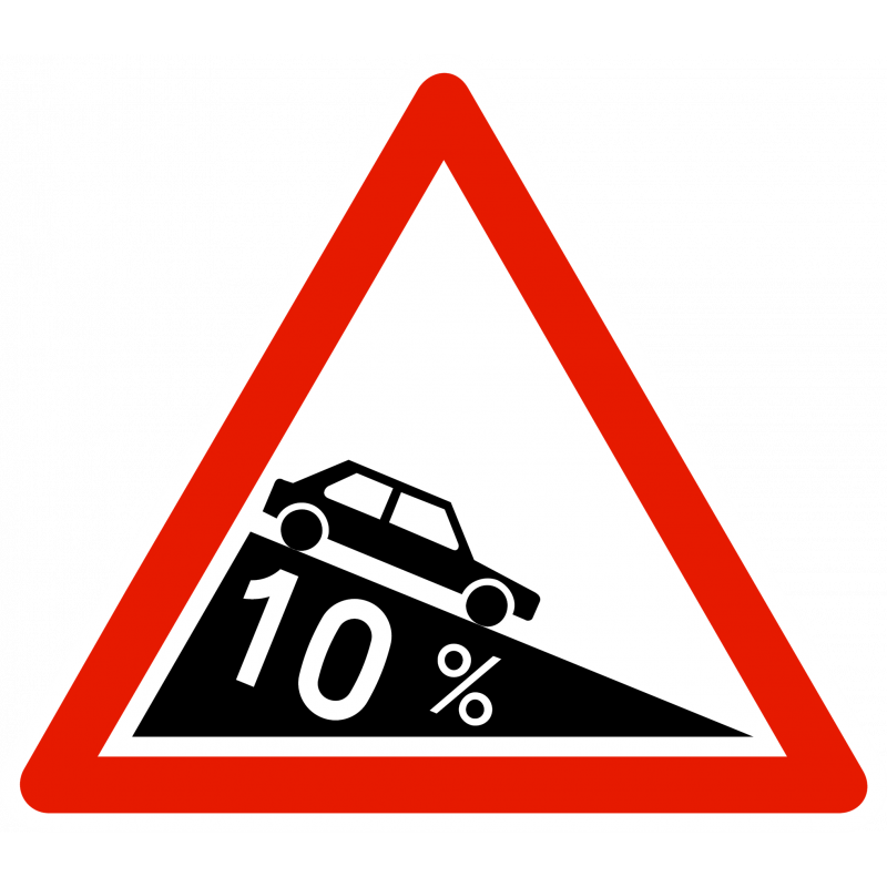 panneau-danger-descente-dangereuse-a16 Panneau de danger A16 – Descente dangereuse