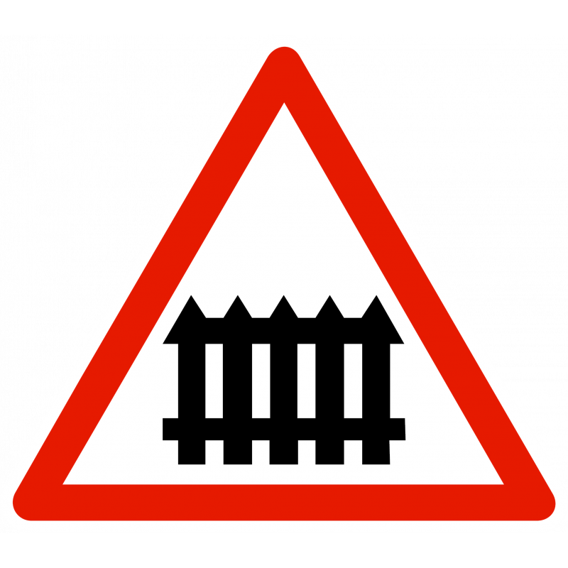 panneau-danger-passage-a-niveau-muni-de-barrieres-a-fonctionnement-manuel-a7 Panneau de danger A7 – Passage à niveau