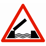 Panneau de danger A6 – Pont mobile