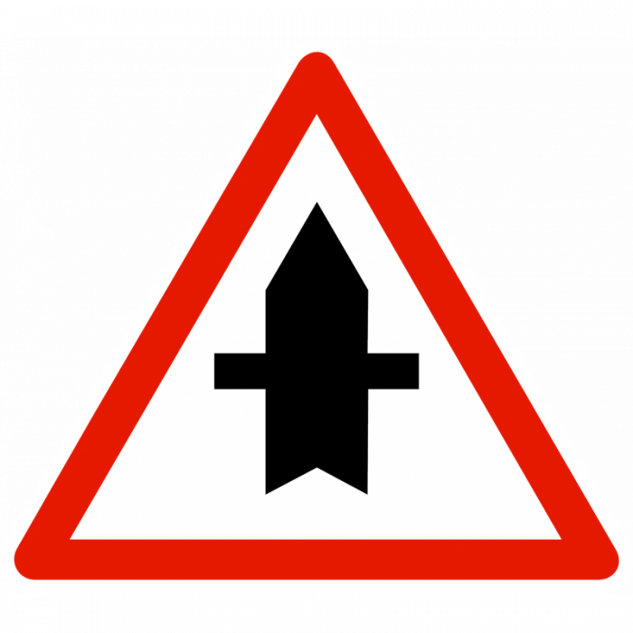 panneau-intersection-de-voie-ab2 Panneau AB2 – Priorité ponctuelle AB2