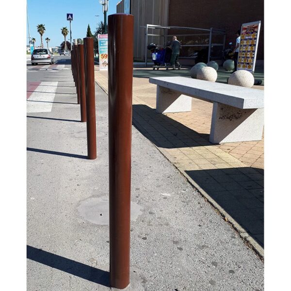 Potelet bombé ou fond plat