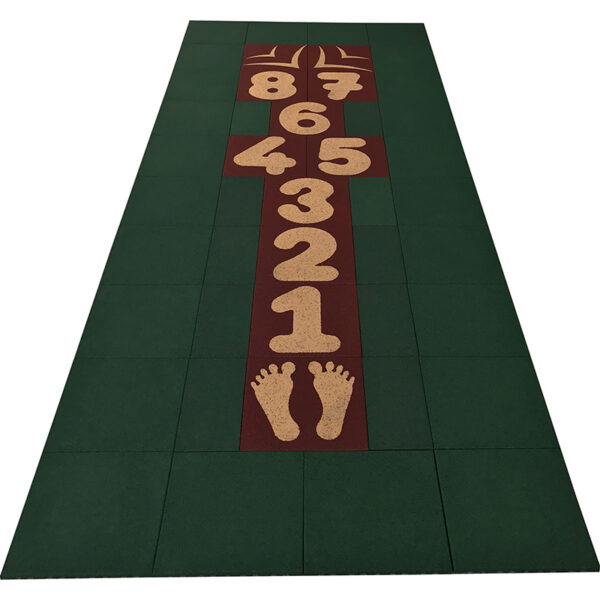 Kit complet marelle enfant 4 500 mm x 1500 mm