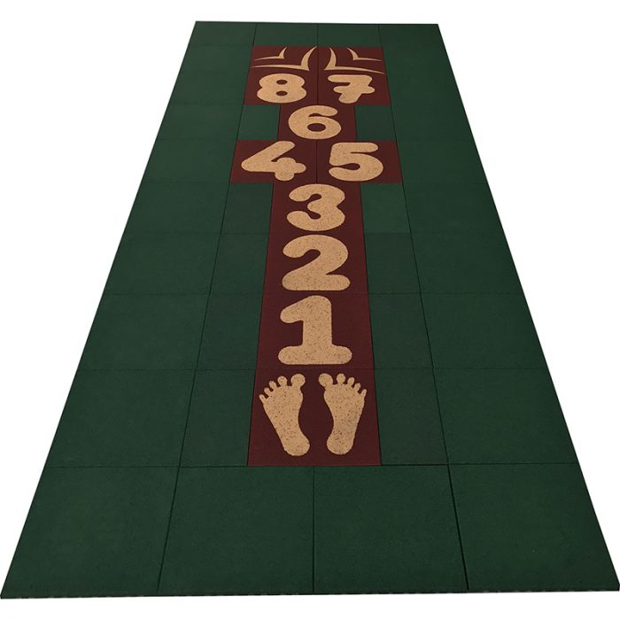 MARELLE-CONTOUR-VERT-SANS-BORDURES1----800 Kit complet marelle enfant 4 500 mm x 1500 mm