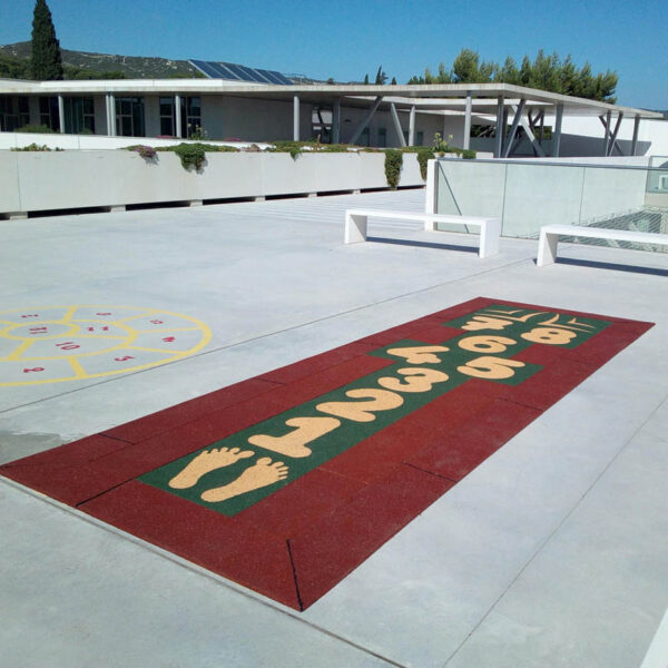 Kit complet marelle enfant 4 500 mm x 1500 mm