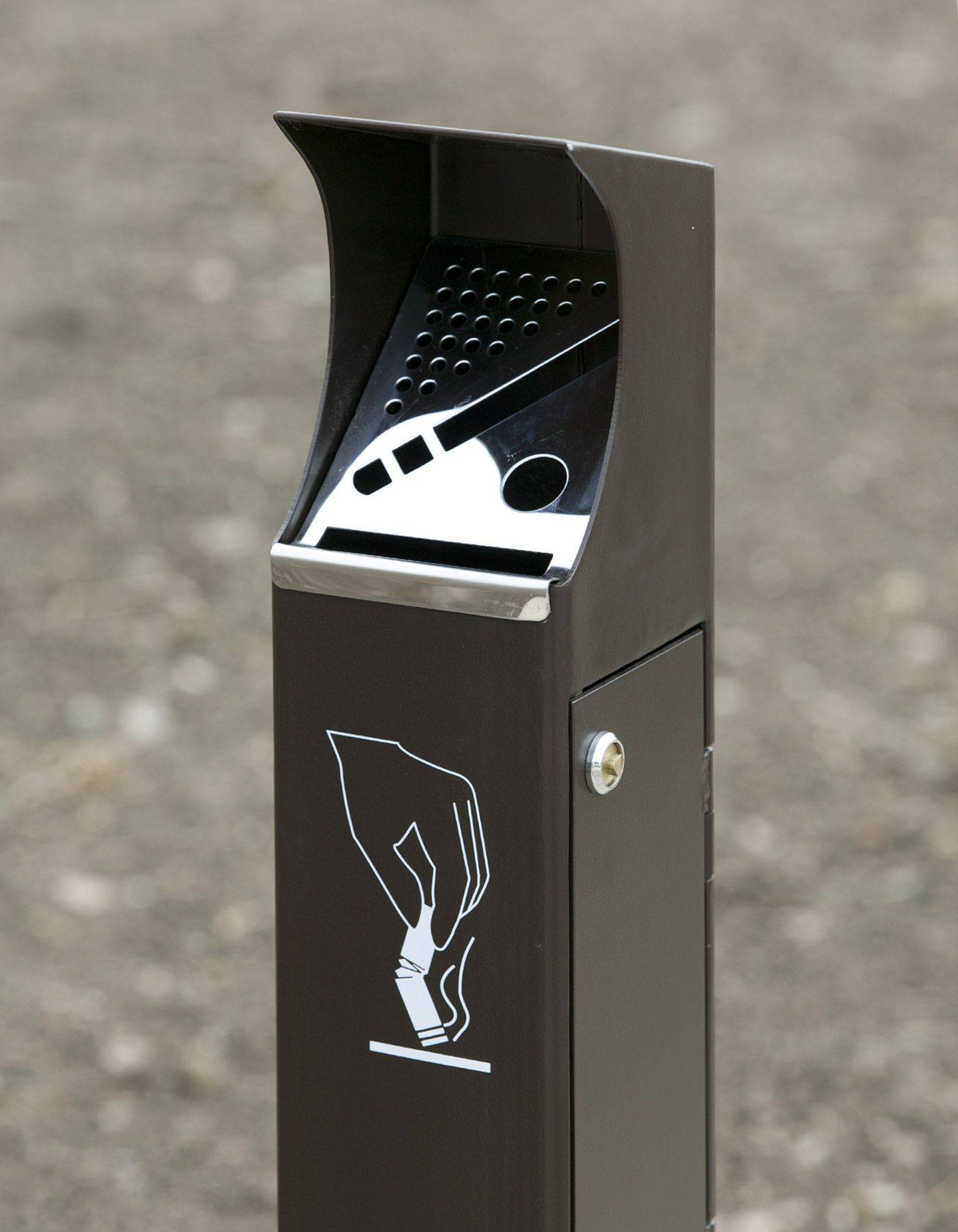 Cendrier sur pied 3 litres