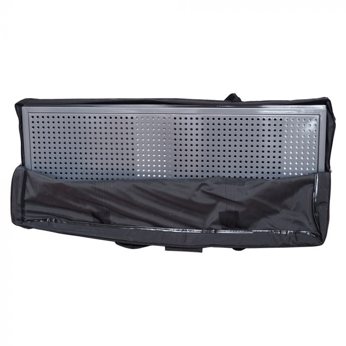 comptoir acier LOT DE 3 COMPTOIRS PLIANTS EN ACIER POUR BARNUMS