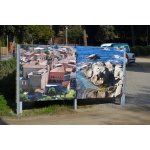 Point de collecte sélective 2 conteneurs