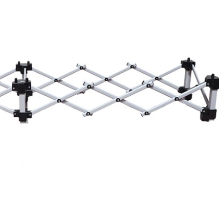 comptoir acier LOT DE 3 COMPTOIRS PLIANTS EN ACIER POUR BARNUMS