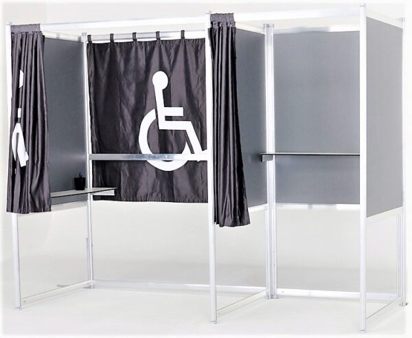 KIT COMPLET DE 3 ISOLOIRS