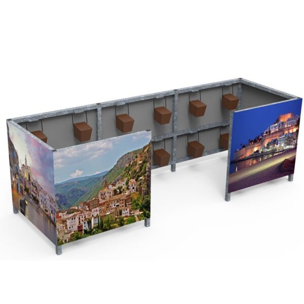 point-de-collecte Point de collecte sélective 12 seaux