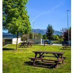 Table de pique nique recyclé