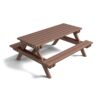 Table de pique nique recyclé