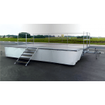 Podium roulant simple