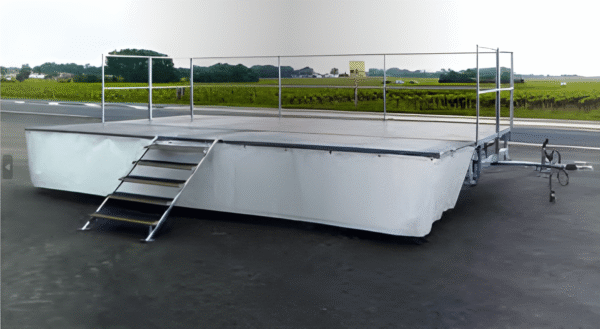 Podium roulant simple