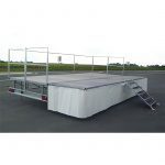 Podium roulant simple