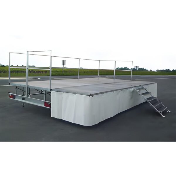 Podium roulant simple