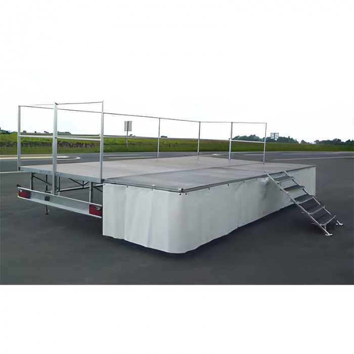 podium simple Podium roulant simple