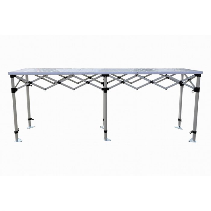 comptoirs Lot de 3 comptoirs pliants en aluminium pour barnums