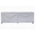 Lot de 3 comptoirs pliants en aluminium pour barnums