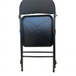 Chaise Pliante Acier Avec Coussin PRO-INTENS Assemblable Ultra-Résistante