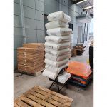 Chaise Pliante Acier Avec Coussin PRO-INTENS Assemblable Ultra-Résistante