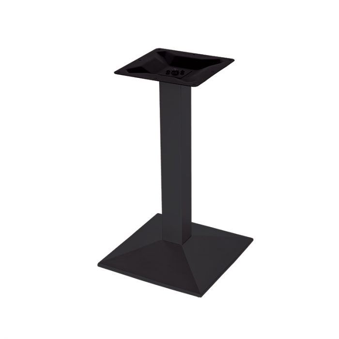 PIED-BRETAGNE-EMBASE-CARRE-NOIR Pied de table fonte Bretagne Carré