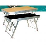 Podium hauteur réglable 2x1 m antidérapant coloris noir