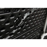 Table rectangulaire LIFETIME 183 x 76 cm NOIRE