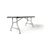 Table rectangulaire LIFETIME 183 x 76 cm NOIRE