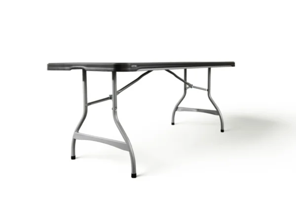 Table rectangulaire LIFETIME 183 x 76 cm NOIRE