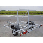 Remorque porte barrières 38 barrières