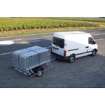 Remorque porte barrières 38 barrières