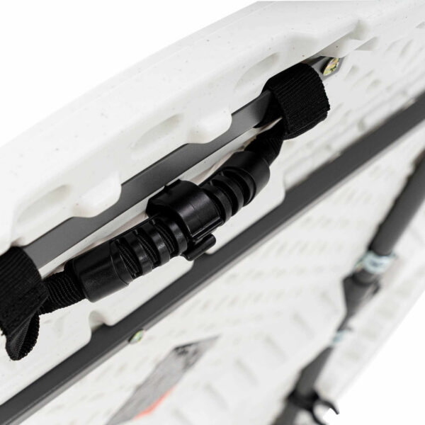 Table ronde 122cm - 4,3cm LIFETIME pliante en deux