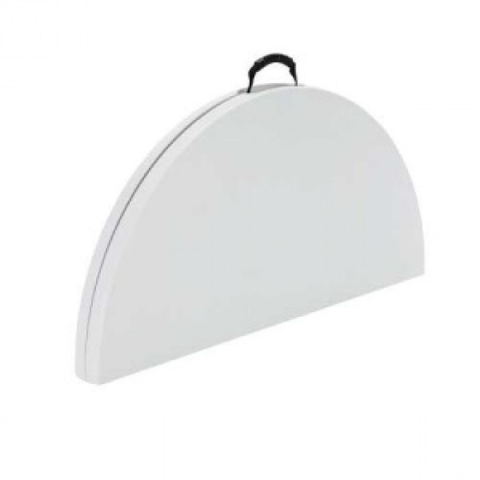 122 ronde pliante (2) Table ronde 122cm - 4,3cm LIFETIME pliante en deux