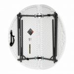 Table ronde 122cm - 4,3cm LIFETIME pliante en deux